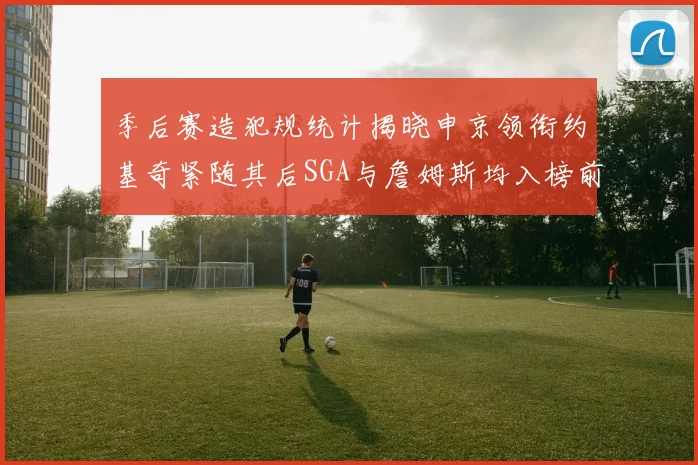 季后赛造犯规统计揭晓申京领衔约基奇紧随其后SGA与詹姆斯均入榜前十